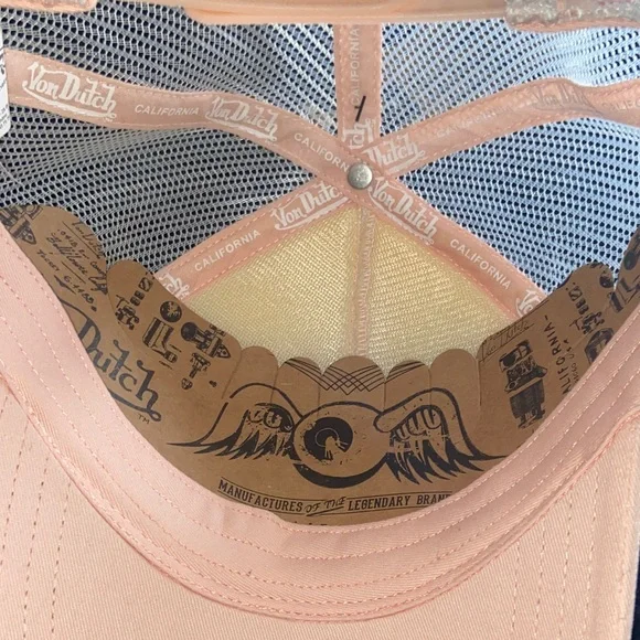 Light Pink Mesh Cap - Picture 4 of 6